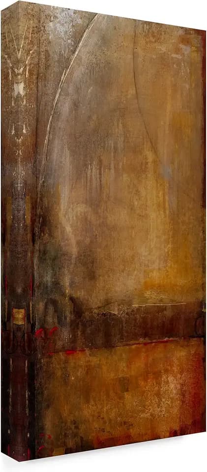 Wrapped Canvas Wall Art - Tim OToole 'Copper' Wall Art for Living Room, Bedroom, or Office Décor - 24x47