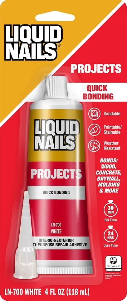 Liquid Nails LN-700 4-Ounce Small Projects and Repairs Adhesive