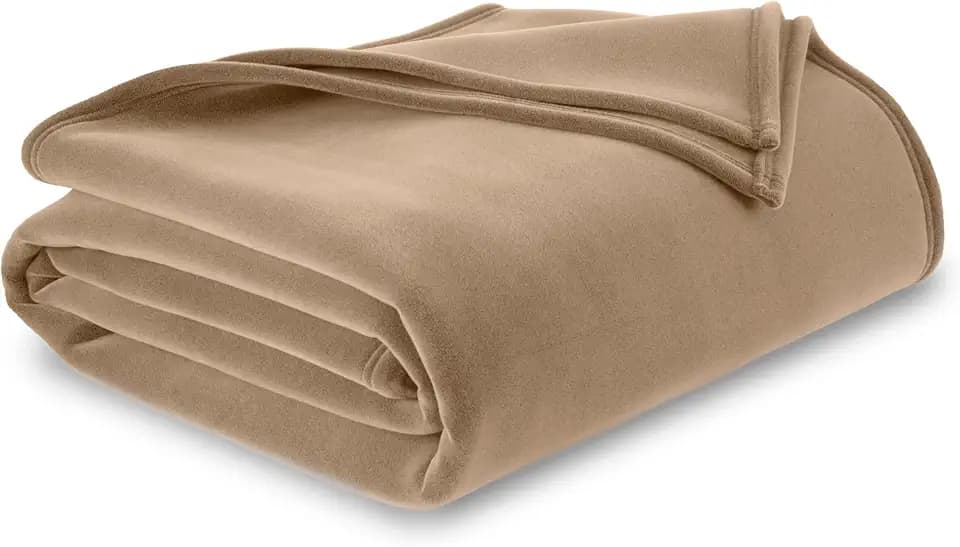 Vellux Original Blanket, Queen Size, 90x90, Beige