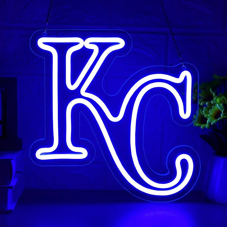 Baseball Neon Sign for Wall Decor Baseball Team Neon Light for Man Cave