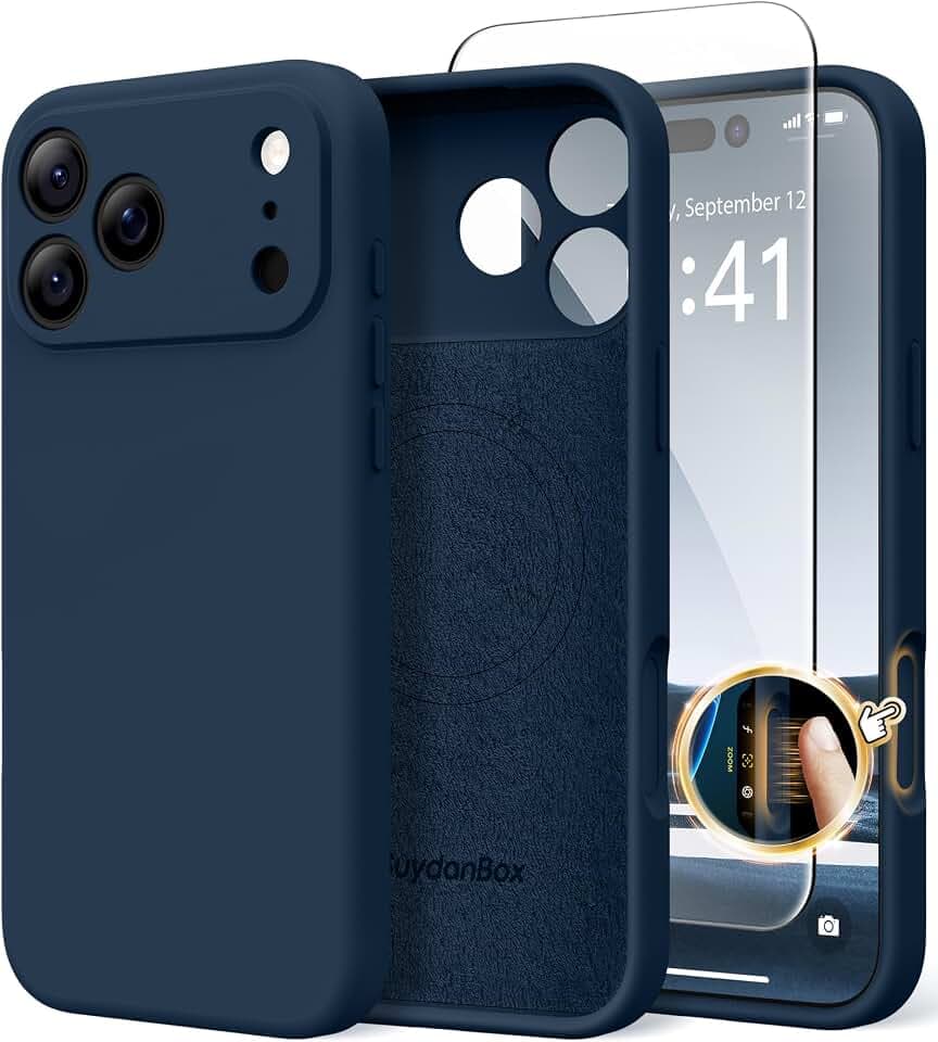 Magnetic for iPhone 18 Pro Case/iPhone 17 Pro Case Silicone