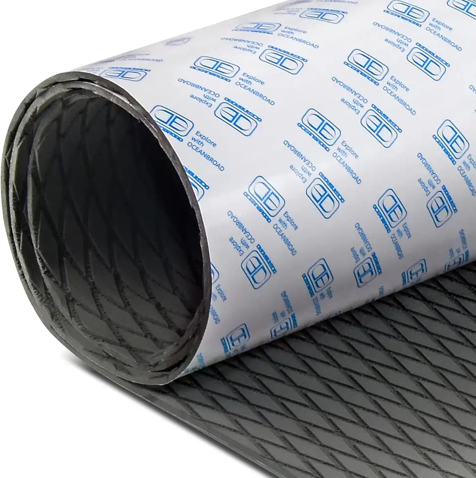 OCEANBROAD Camouflage Boat Flooring Traction Pad 96''x16''/23.5''/38''/47''