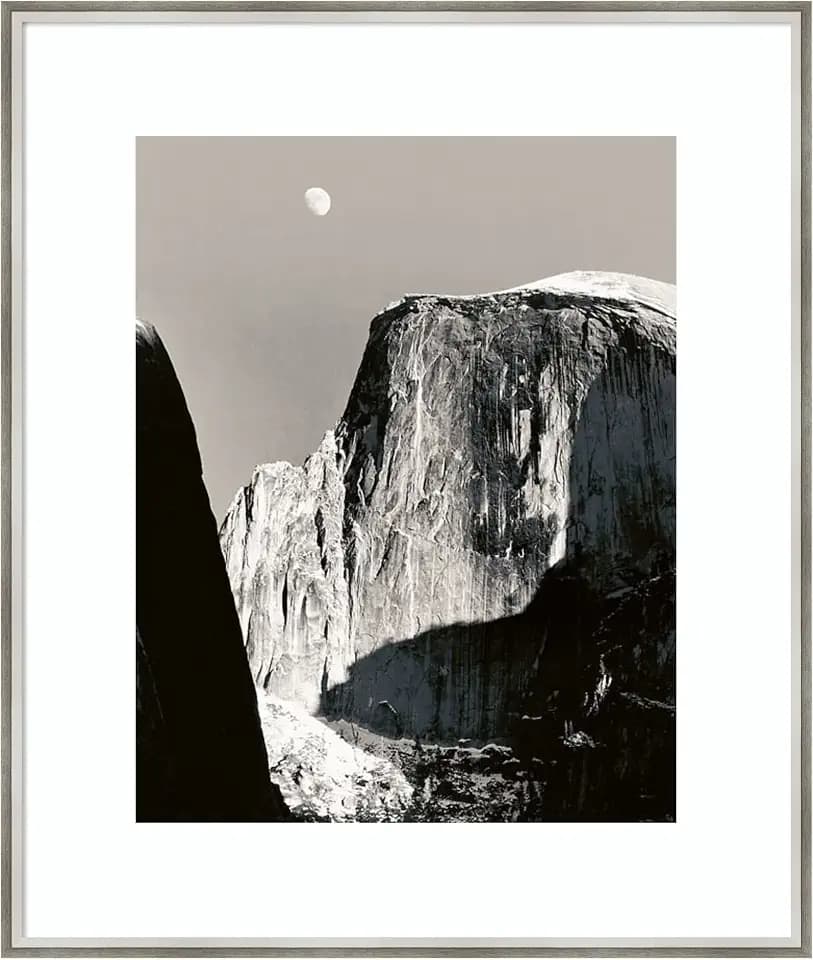 Amanti Art Framed Wall Art, Landscapes Print, Gray Living Room Decor