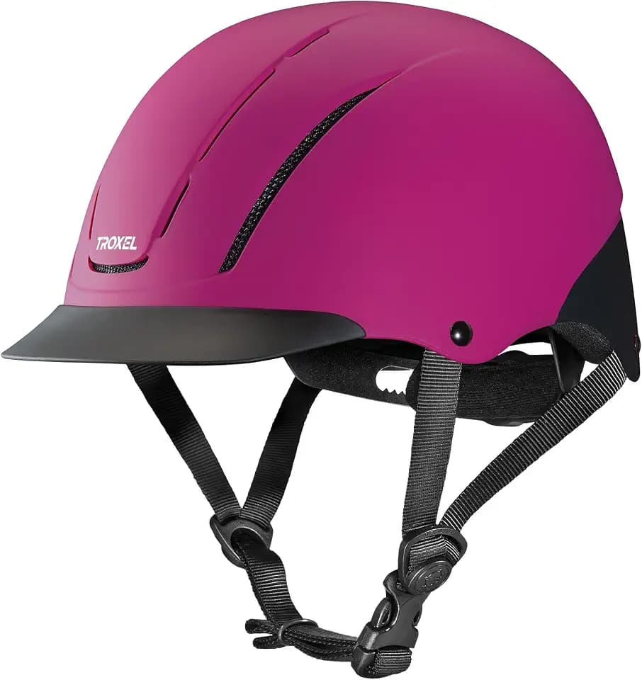 Troxel Spirit Duratec Full Coverage Horse Riding Helmet, Adjustable Fit