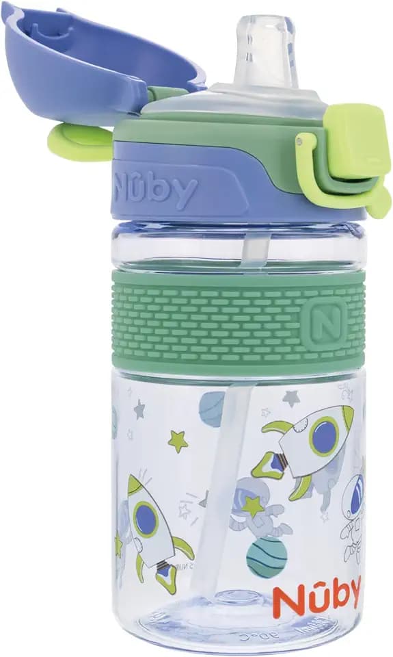 Nuby Thirsty Kids Flip-it Bolt Toddler Cup