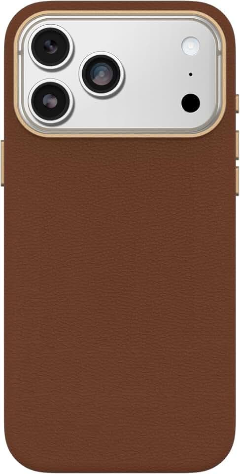 OtterBox iPhone 18/17 Pro Max Symmetry Series Cactus Leather - Brown