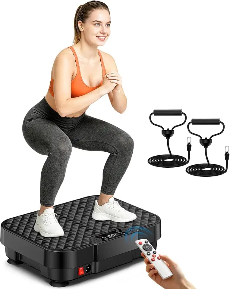 Vibration Plate Exercise Machine, Whole Body Vibration Platform