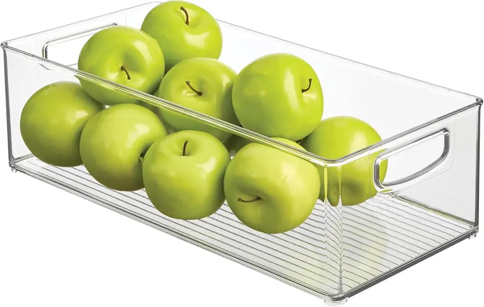 iDesign Stackable Storage Bin - Clear