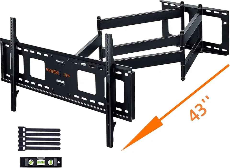 1080mm Langer Arm TV Wandhalterung Vollbewegung, 50-100'', 75kg