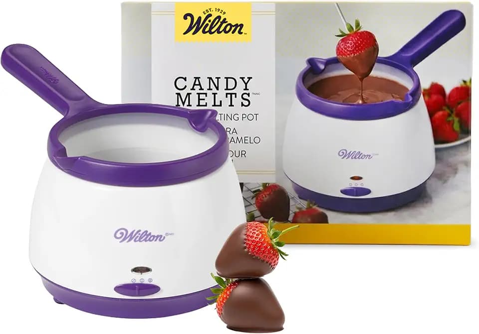 Wilton Candy Melts Melting Pot, Strawberries Cakepops, 2.5-Cup