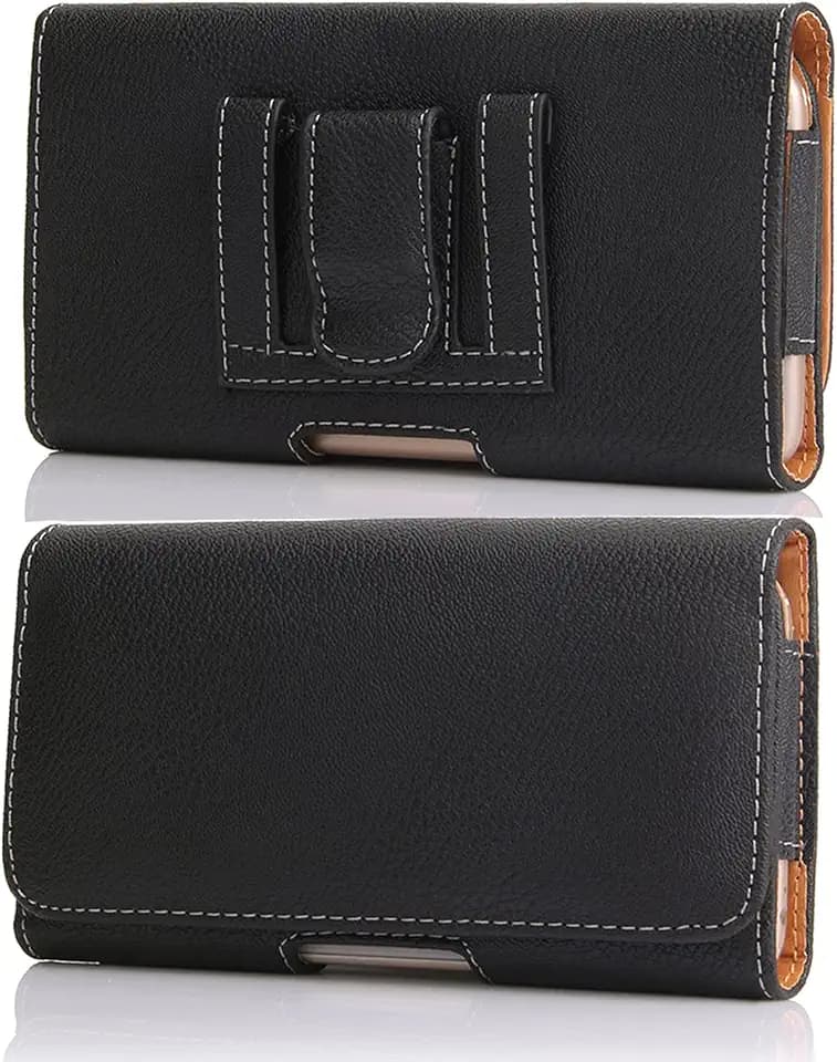 hülle für Apple Sony LG Oppo Smartphone Schutzhülle,Herren Universal Gürteltasche,Universal Handyhülle für:iPhone 12 13 14 Pro Max Sony Xperia 5 III LG Q51 Oppo A94 etc.(schwarz-1)