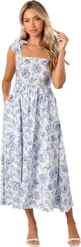 Petal & Pup Women's Janie Midi Dress