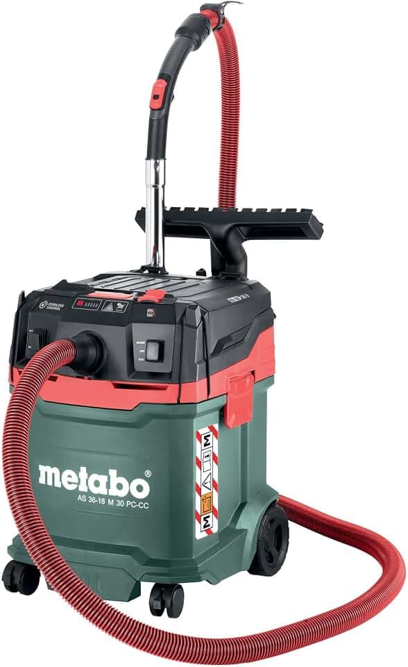 metabo AS 36-18 M 30 PC-CC Akku-Sauger, 30 l Nass- und Trockensauger