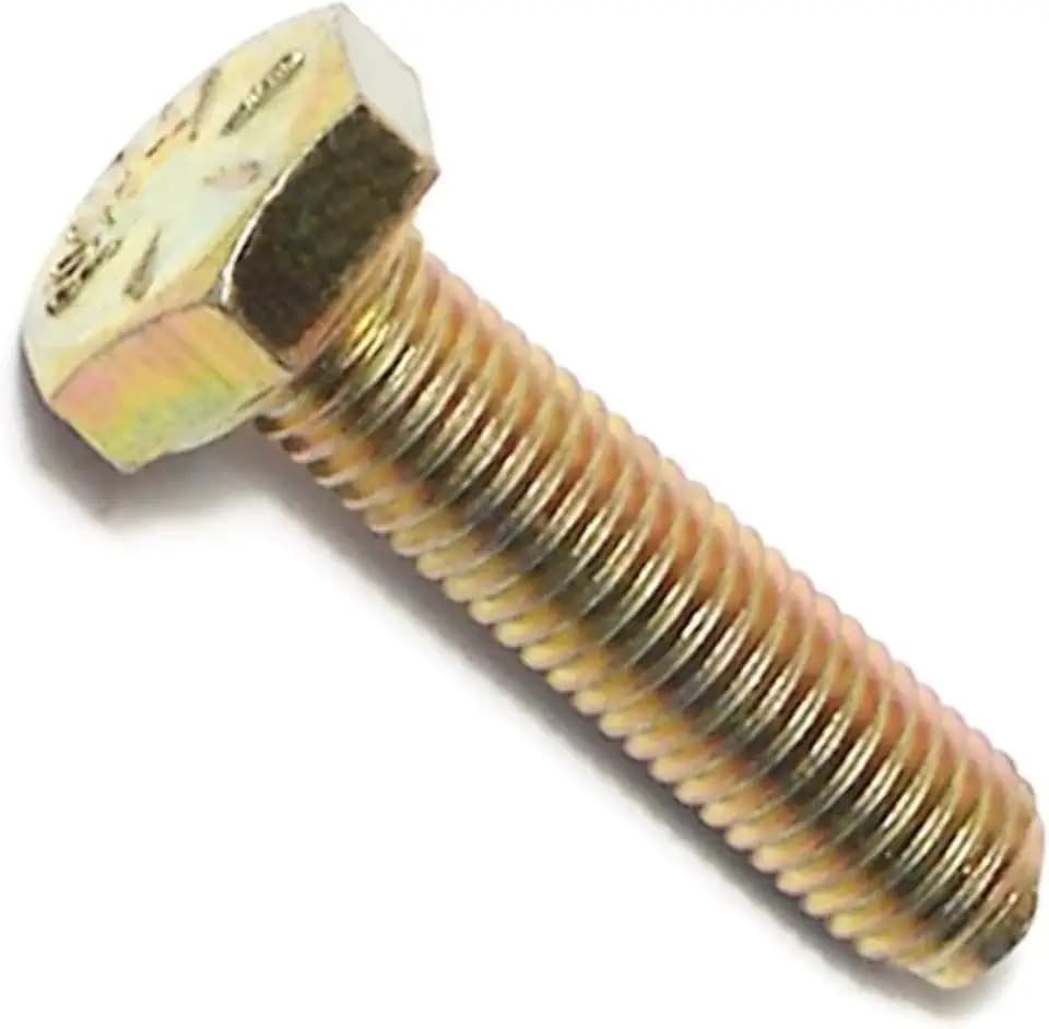 Hard-To-Find Fastener Grade 8 Fine Hex Cap Screws, Bulk Pack, Steel Hex Bolts for Construction, Home Improvement, 1/4-28 x 1, Pack of 50