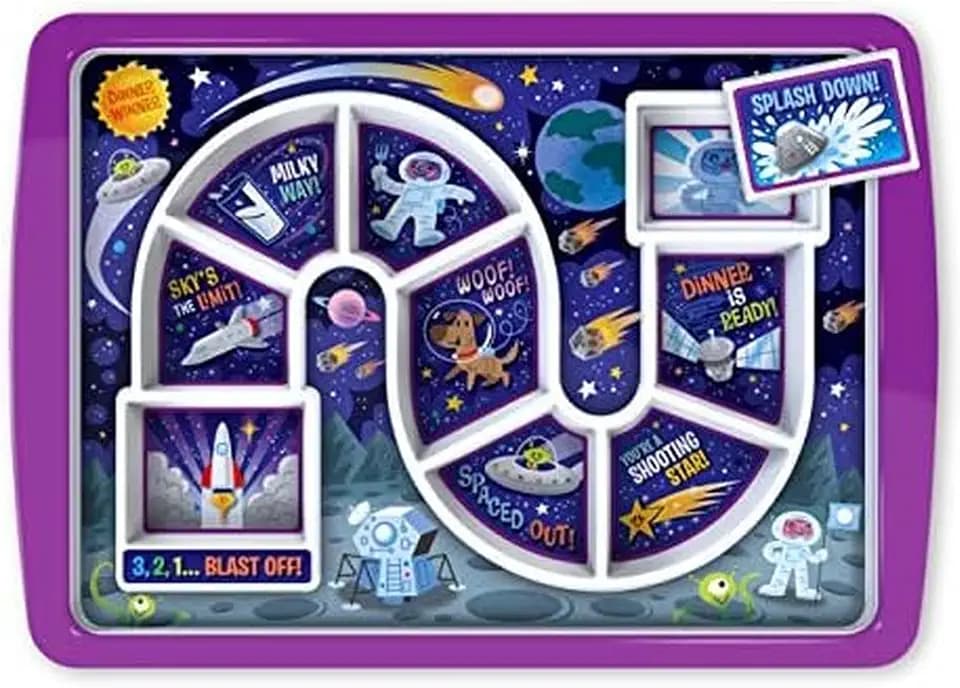 Fred DINNER WINNER Kid's Dinner Tray, Outer Space (Outer Space) (5246637)