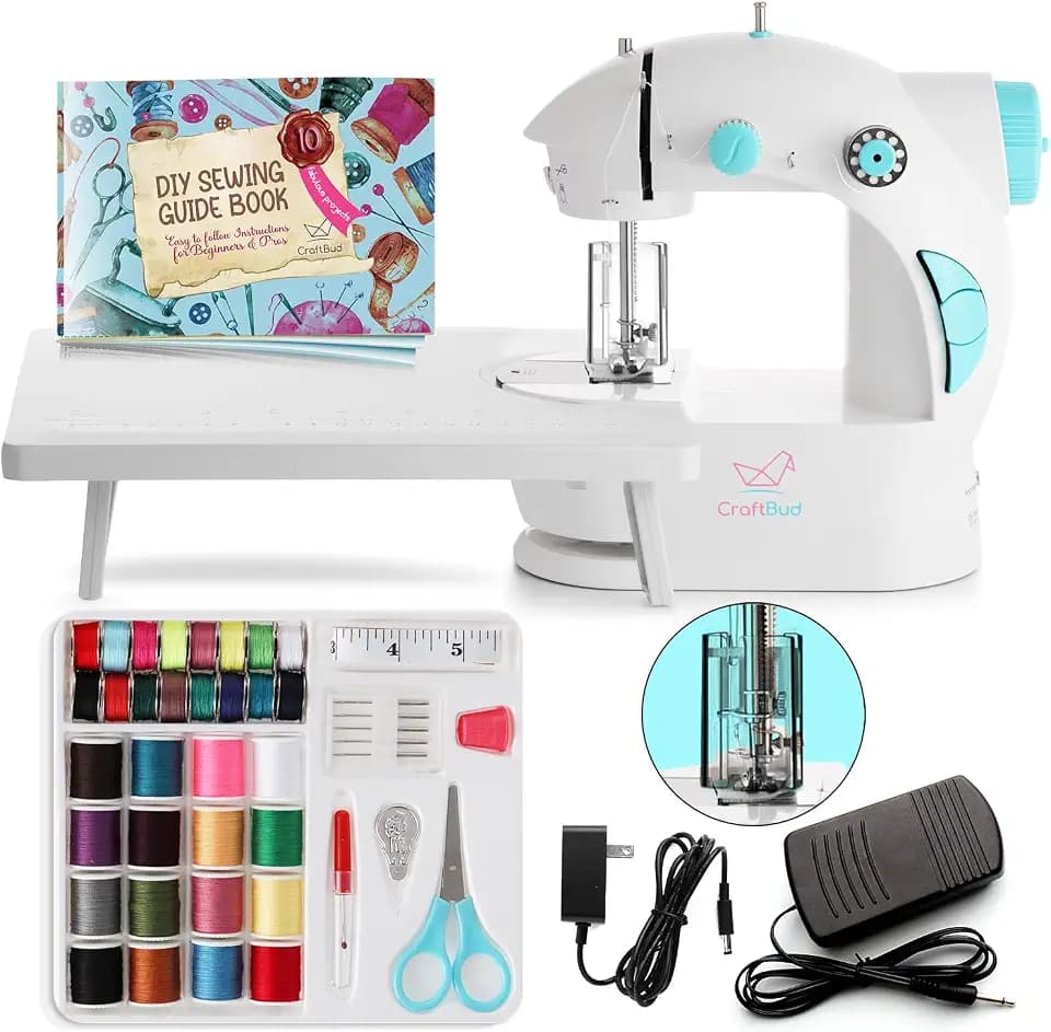 CraftBud Mini Sewing Machine for Beginners, Adults and Kids Sewing Machine