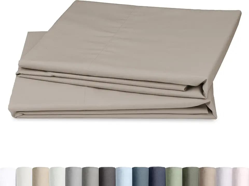 California Design Den 100% Egyptian Cotton 2-Pack Pillow Cases Queen Size