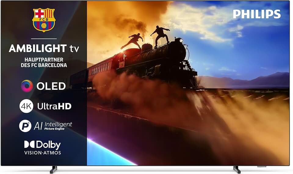 PHILIPS Ambilight 48OLED760 4K OLED Smart TV - 48 Zoll Display