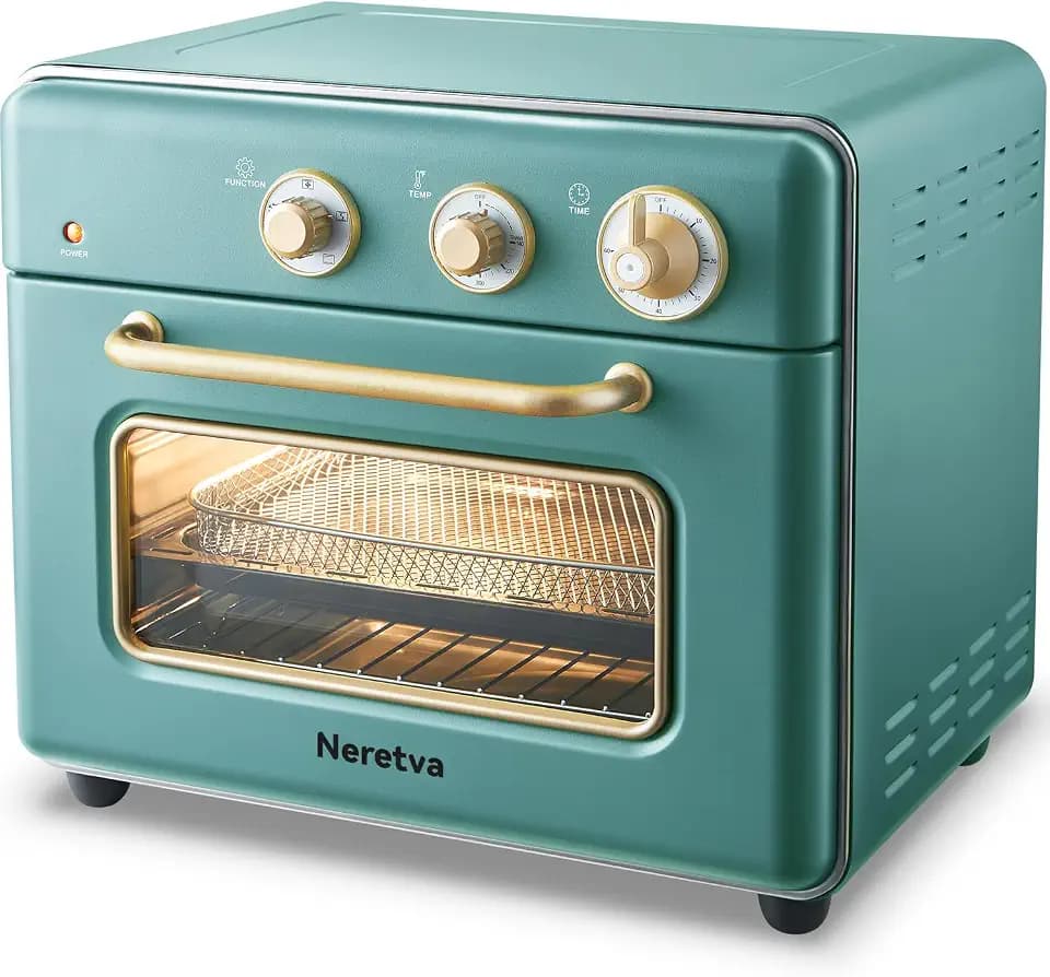 Neretva 21 QT Capacity and 6-in-1 Multifunctional Toaster Oven & Air Fryer