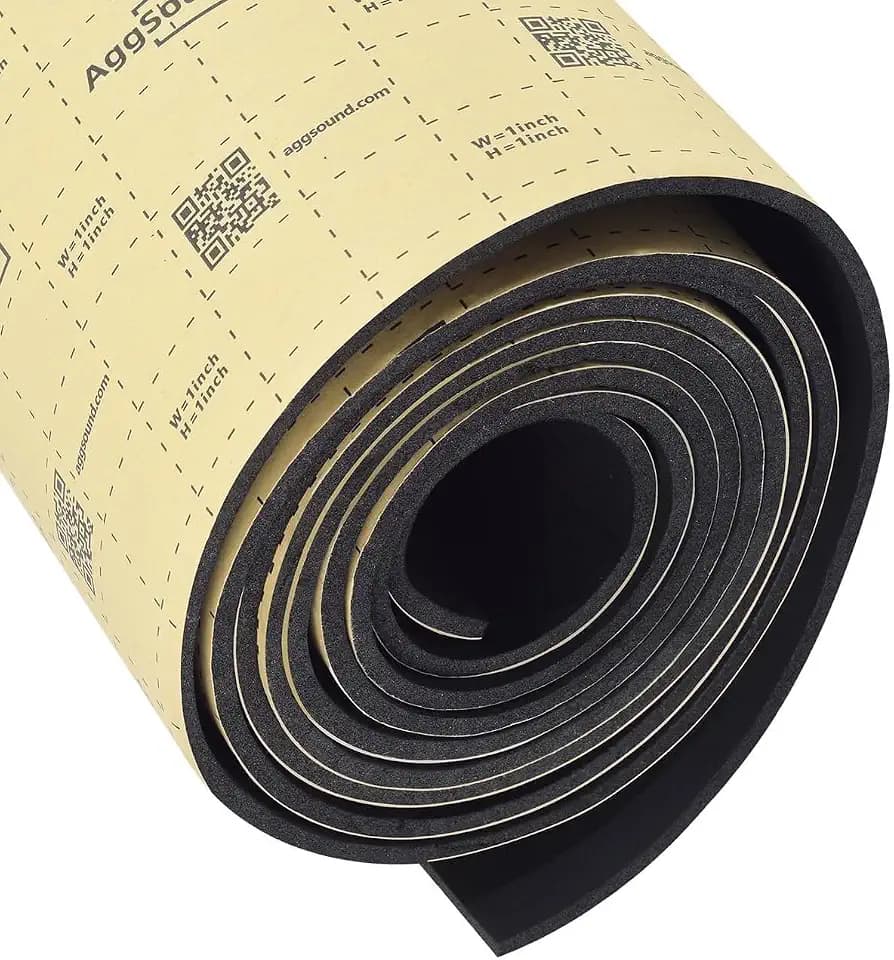4mm 170×33cm Dämmmatte Auto Schallschutzmatte selbstklebend 0,56m²