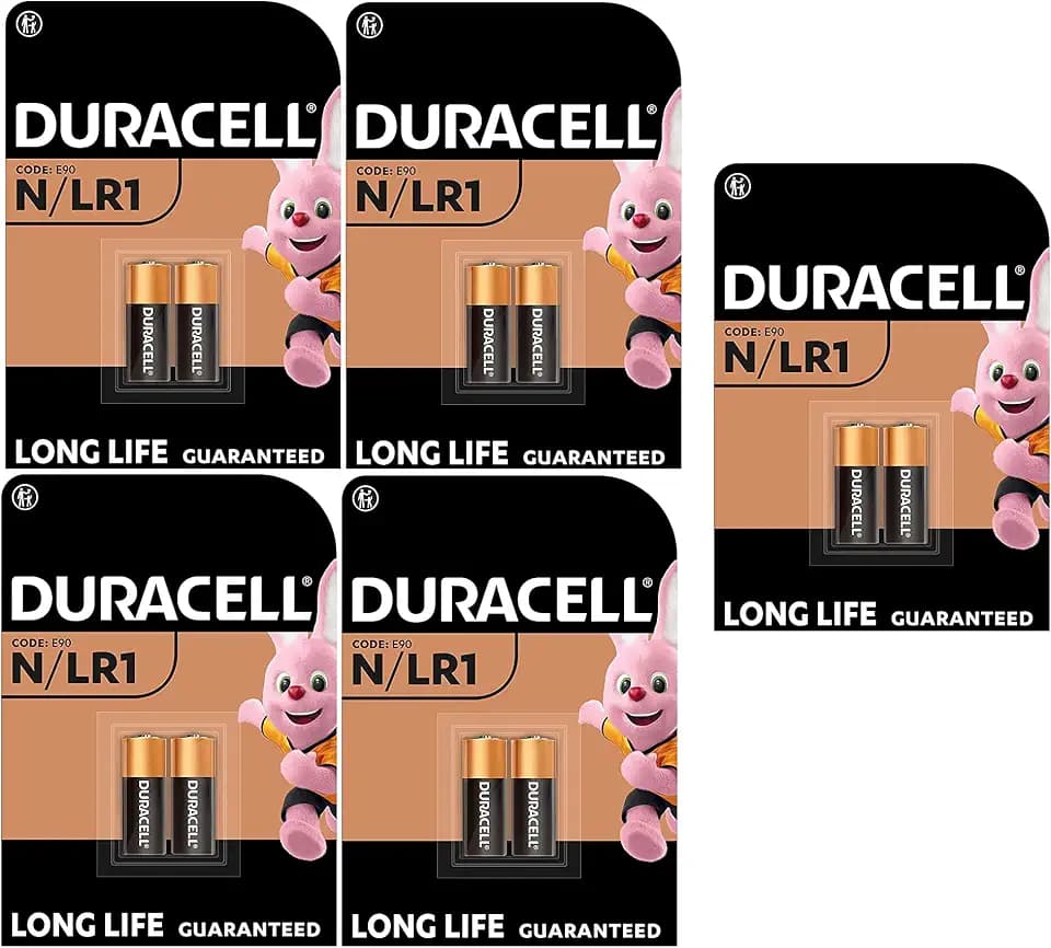 10 x Duracell N/LR1 E90 (5 Blister mit je 2 Batterien) 10 Batterien