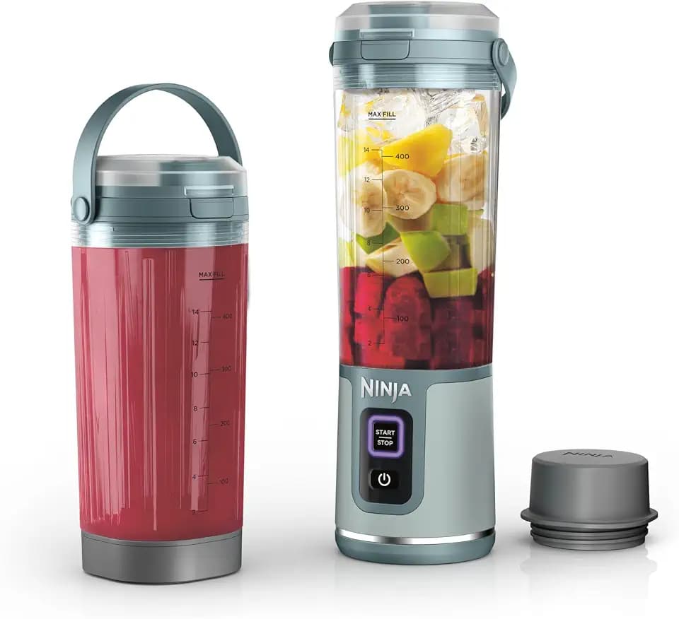 Ninja Blast Portable Blender & Accessories, 18oz, Soft Sage, CL155ASG
