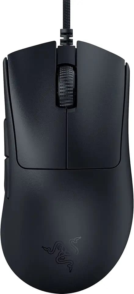 Razer DeathAdder V3 - Ergonomische Esports-Maus - 59g Leicht - 30K Optischer Sensor - Optische Mausschalter Gen-3-8000Hz HyperPolling - Speedflex-Kabel - PC/Mac | Schwarz