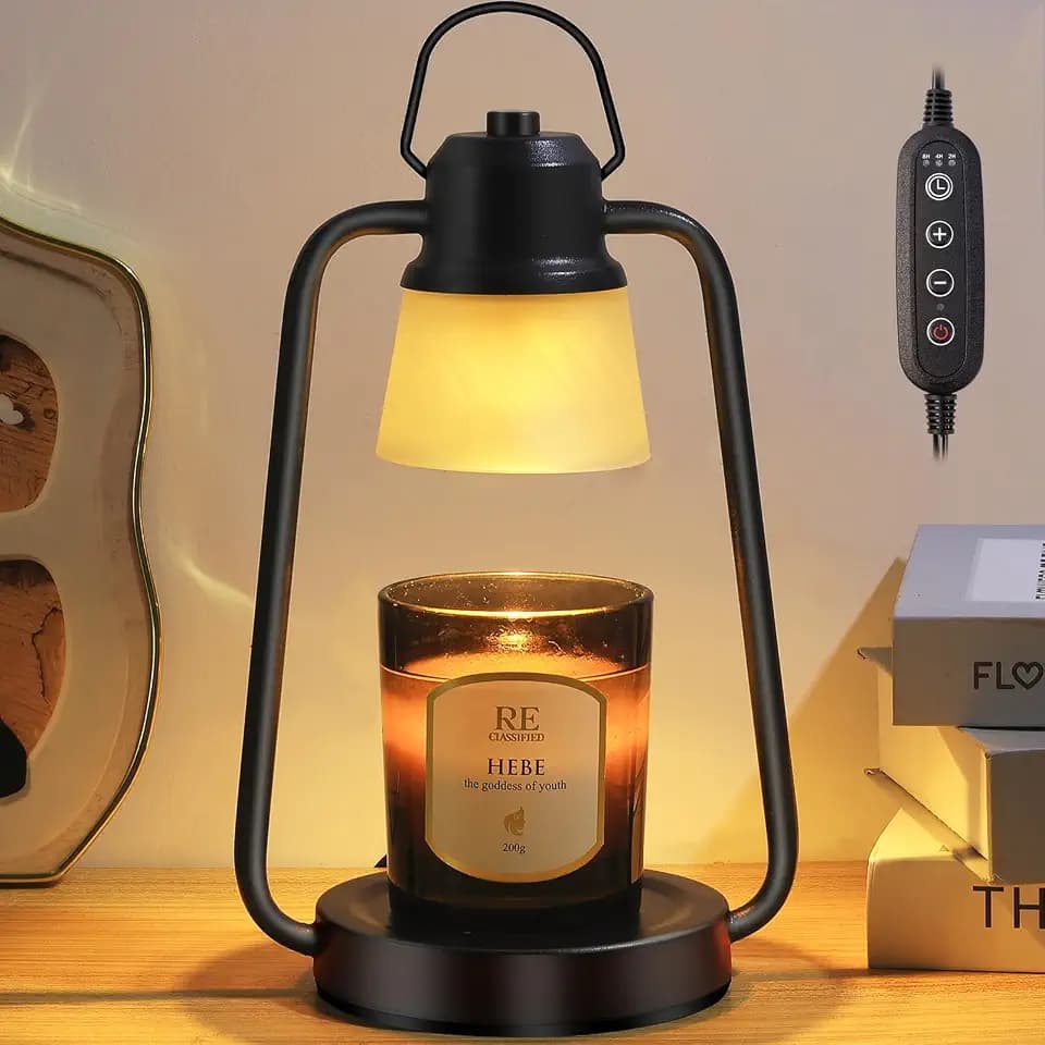 Candle Warmer Lamp with Timer Dimmer - Birthday Gifts for Women Men