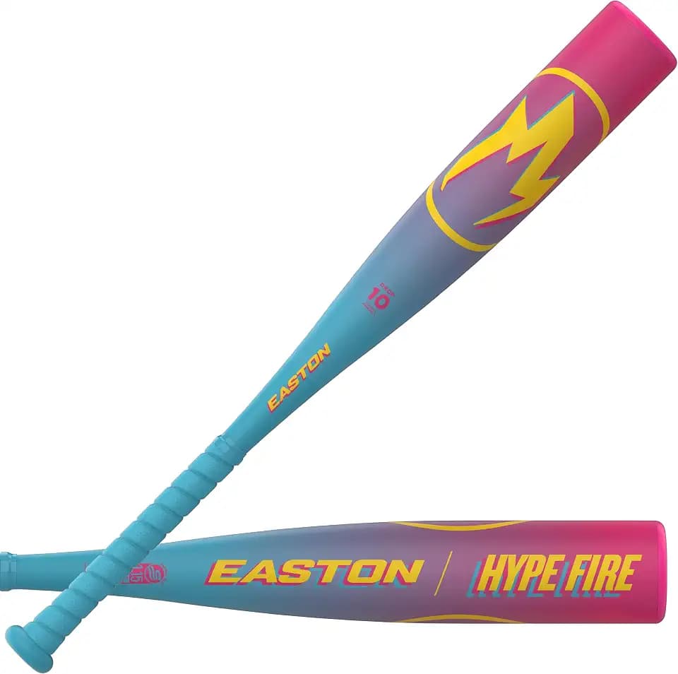 Easton Hype Fire Junior Big Barrel Baseball Bat | USSSA | -10