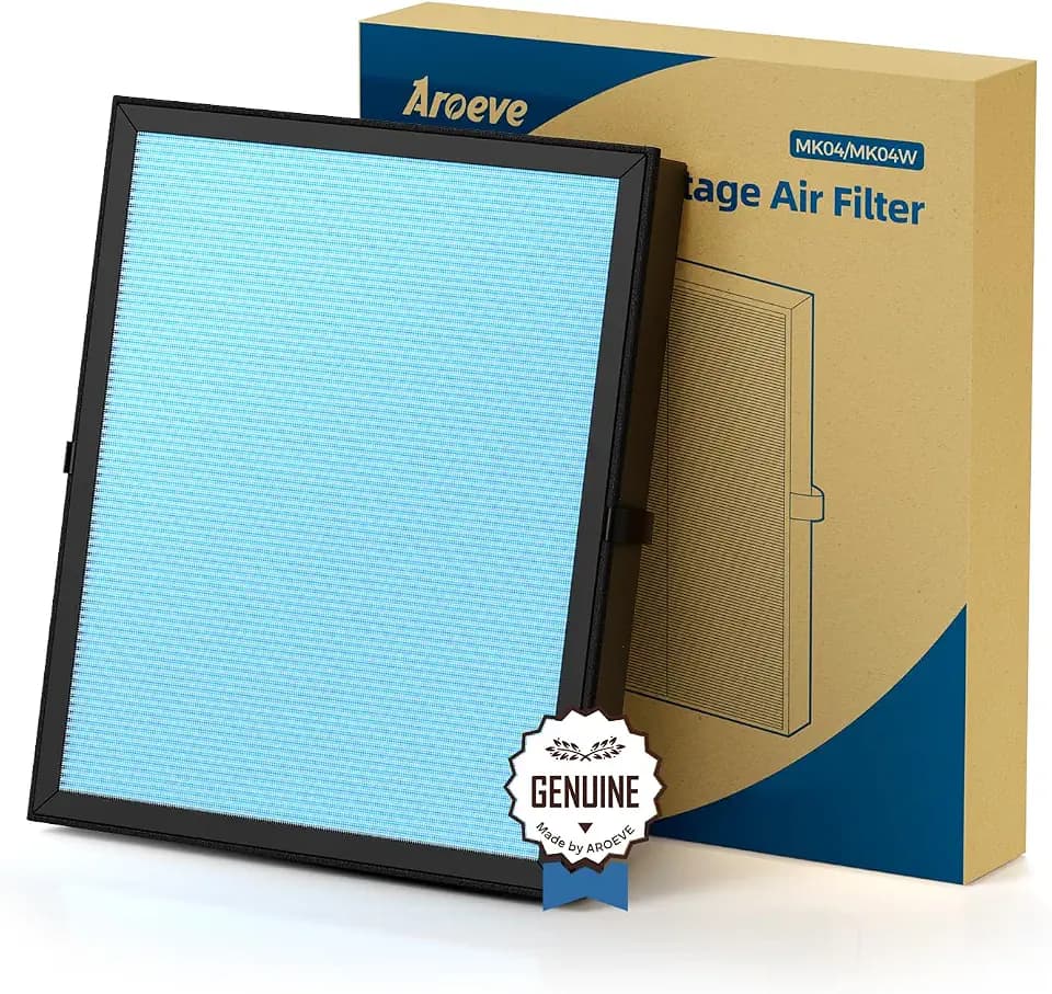 AROEVE MK04 & AP04 Air Filter Replacement-Standard Version(1 Pack)