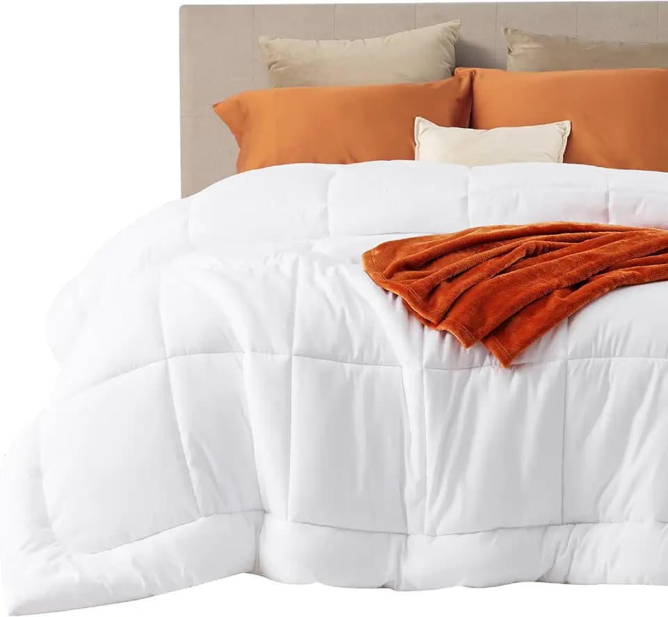 Bedsure Comforter Duvet Insert, Quilted Bedding Blanket, Oeko-TEX