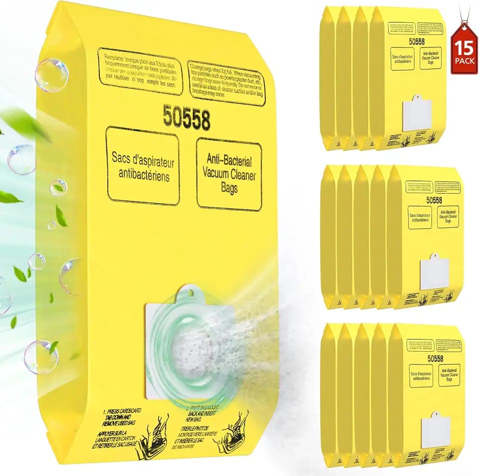 Type C/Q Vacuum Bags Replacement for Kenmore, 15 Pack