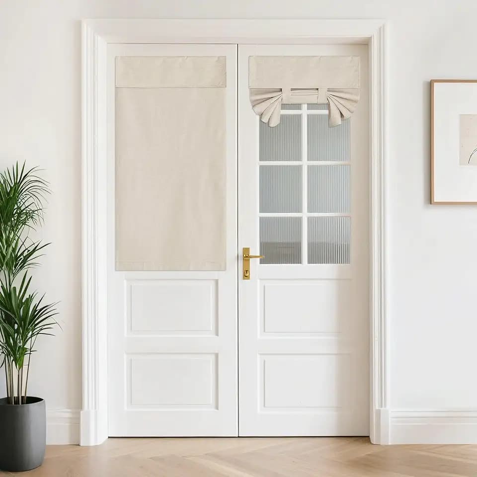 NICETOWN Tricia 100% Blackout Curtains for French Door