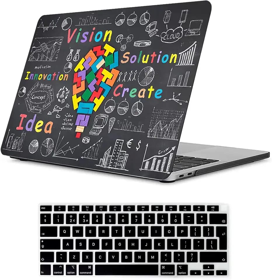 Fancity Kompatibel mit MacBook Pro 14" Hülle M5-M1 2026-2021, Idea