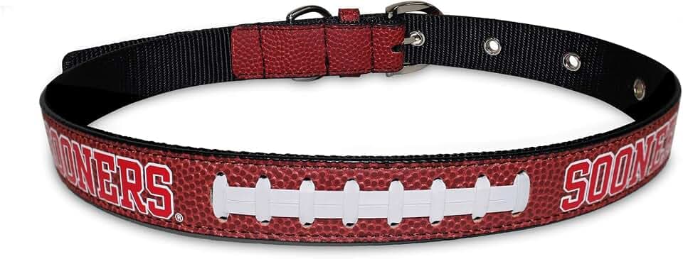 Best Dog Collar. New NCAA Signature PRO PVC-Leather Premium PET Collars. Extra Tough & Durable! Super Stylish! 50+ Football Teams, 3