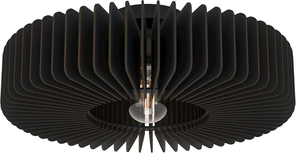 EGLO Deckenlampe Palombaia, runde Deckenleuchte