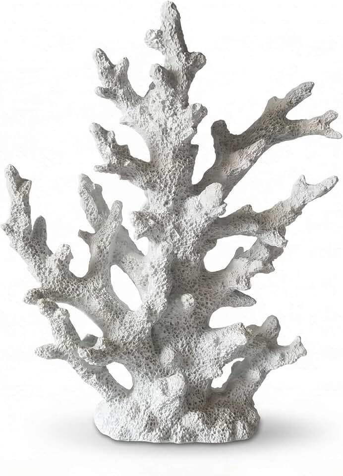 Coral Reef Statue, Handmade Resin Coral Decor for Home & Office
