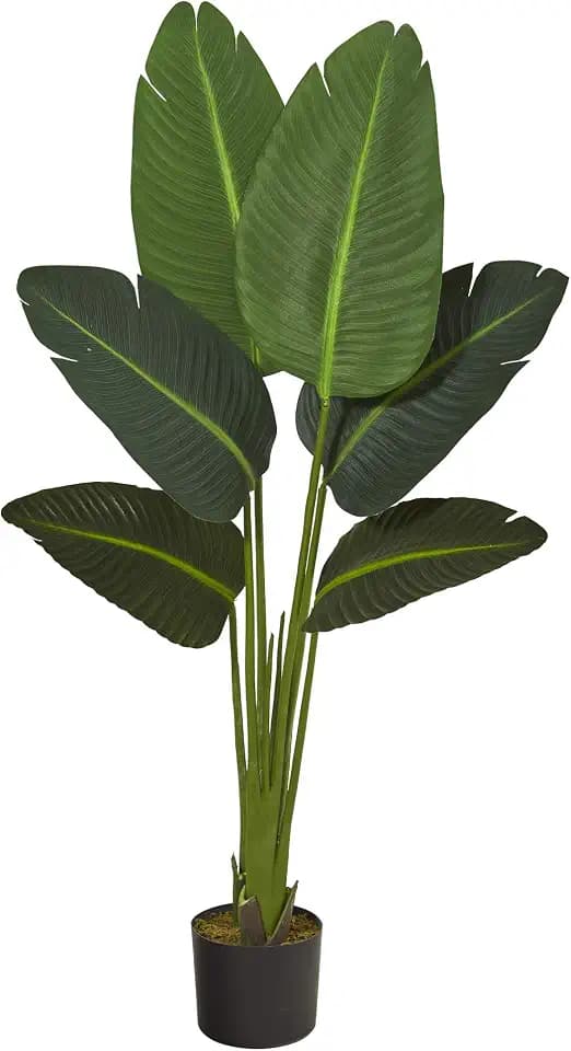 Nearly Natural 45in. Travelers Palm Artificial Plant (Real Touch)