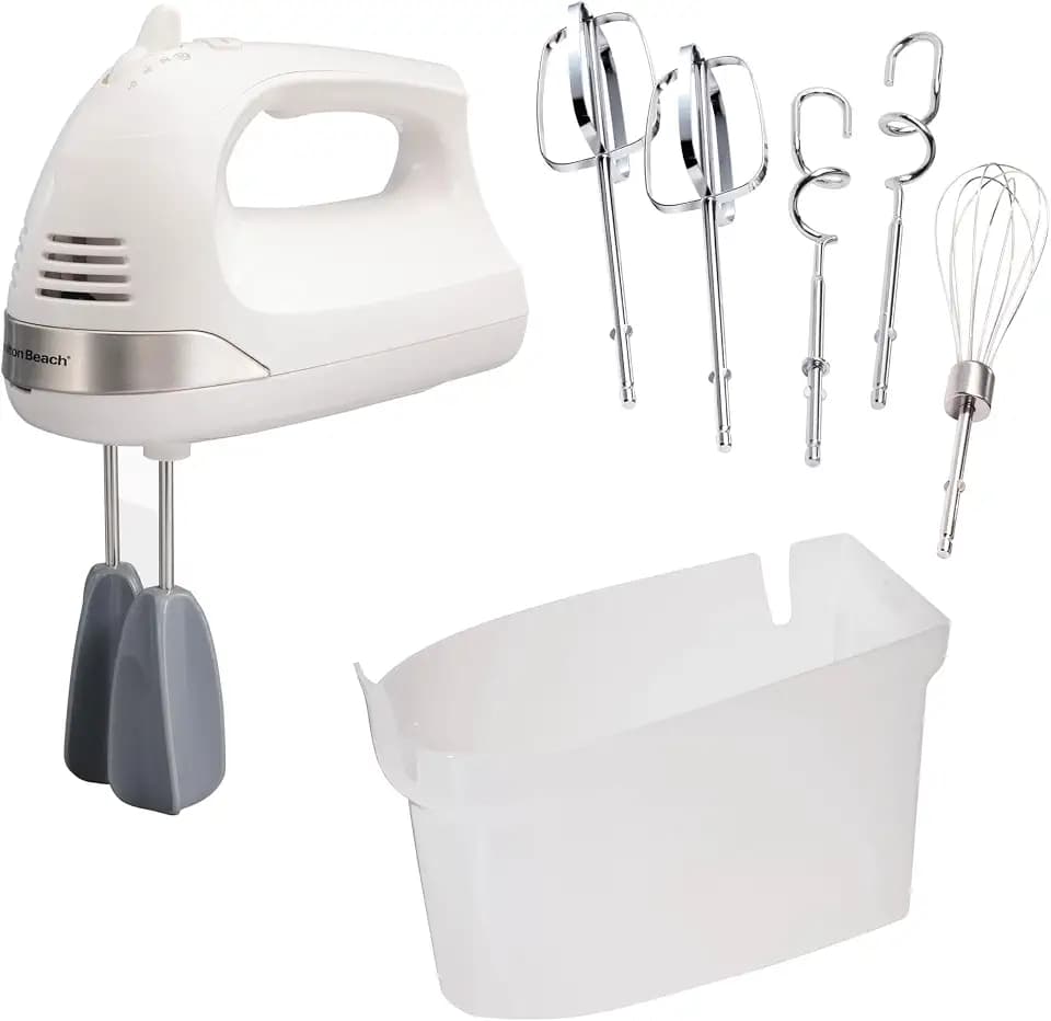 Hamilton Beach 6-Speed Electric Hand Mixer With Easy Clean Beaters