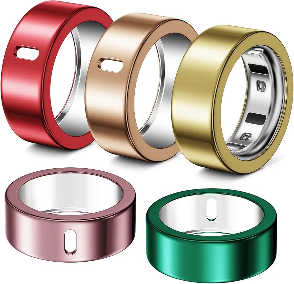 5 Stück Ringe Cover für Oura Ring Gen 4/Gen 3 Horizon/Heritage Schutzhülle