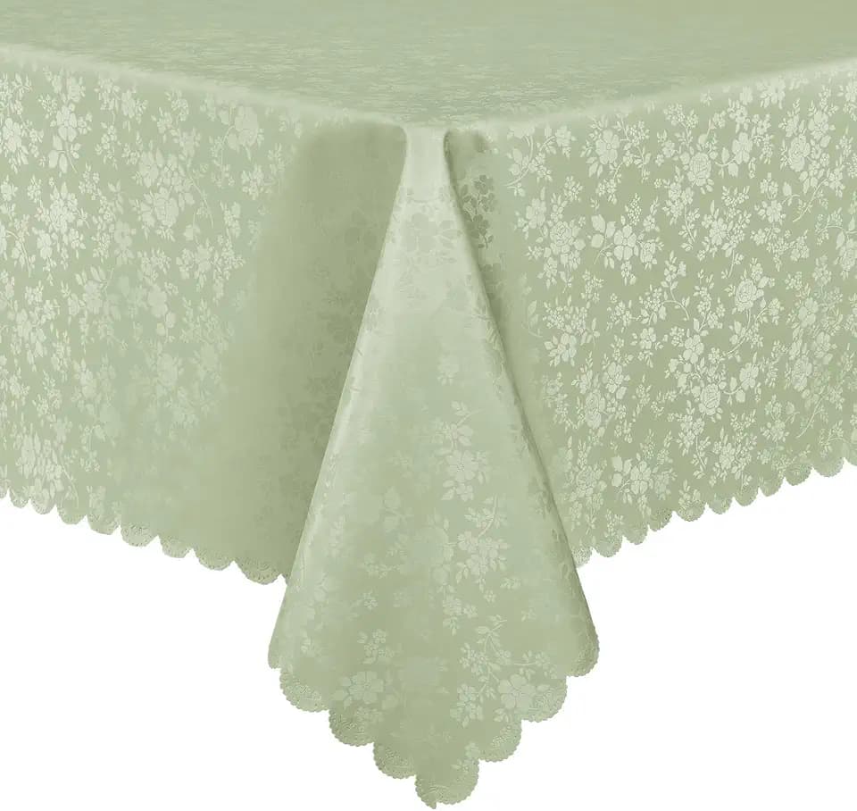 Smiry Rectangle Waterproof Heavy Duty Vinyl Tablecloths, 60 x 102 Inch