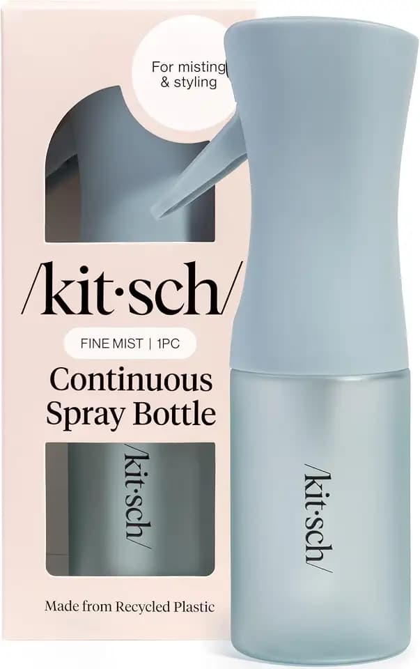 Kitsch Continuous Spray Bottle for Hair – Haze Blue, 150ml