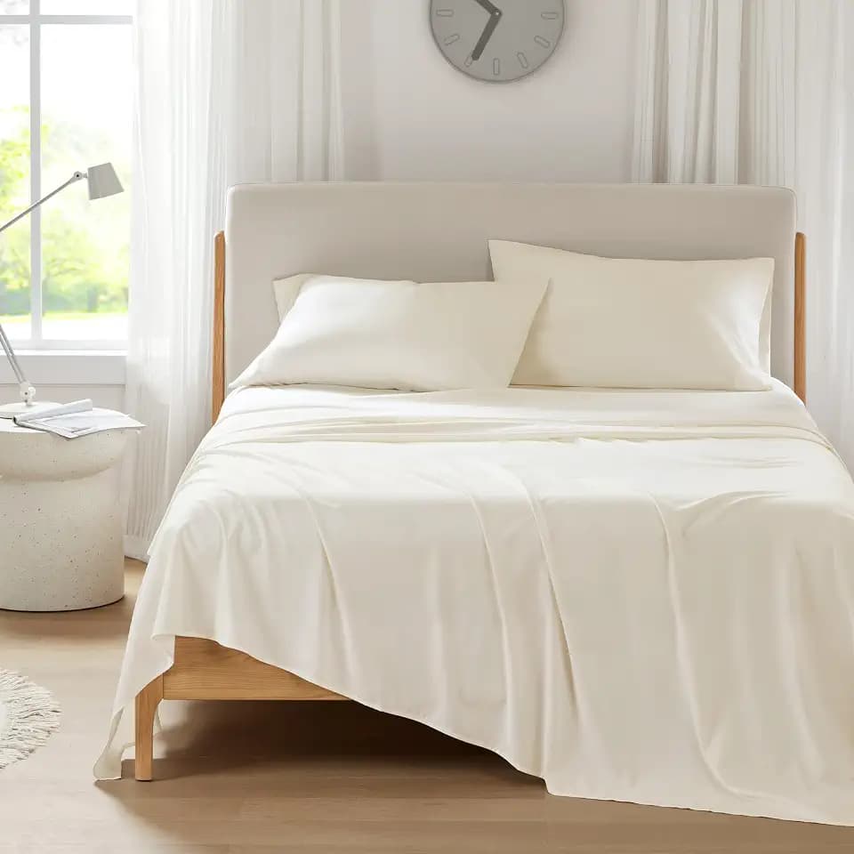 Comfort Spaces Coolmax Moisture Wicking Cooling Sheet Set, Queen 4 Piece