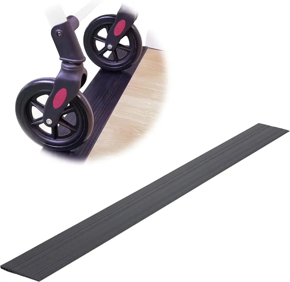 Pepe Mobility Türschwellenrampe 1,2 cm, PVC, kürzbar 100 cm, 500 kg