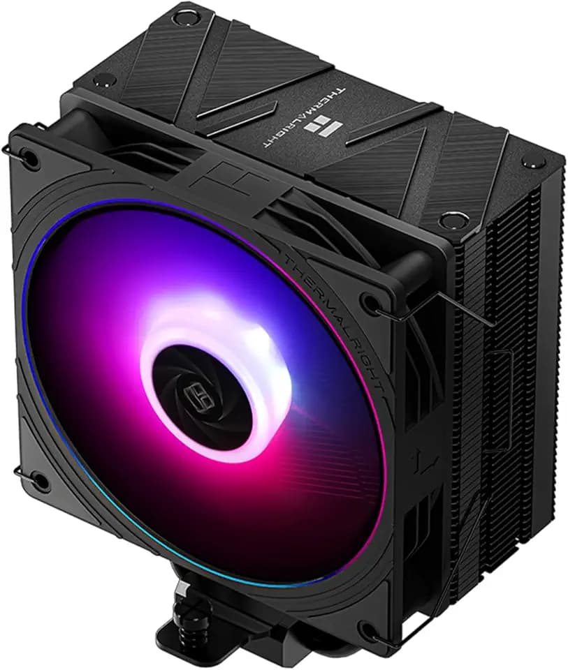 Thermalright Assassin Spirit 120 EVO CPU Kühler Luft mit 4×6mm HeatPipes, TL-S12-S PWM Lüfter Kühlkörper CPU Kühler, 156mm hoch, für AMD:AM4 AM5/Intel 1700/1150/1151/1200,LGA17XX PC Kühler