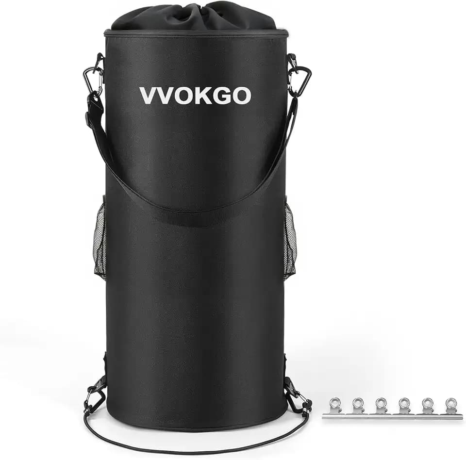 VVOKGO Portable Boat Trash Can, Durable Marine Garbage Storage Bag