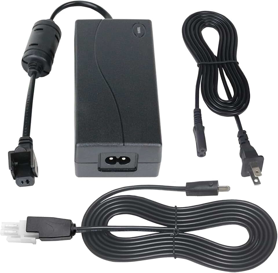 Adjustable Bed Base Power Supply Replacement Power Cord Kit, for L300 Adjustable Bed,Ergo,Extend,Sealy Ease and Serta New Generation Electric Bed,Adjustable Bed Power Adapter Kit Replacement Parts