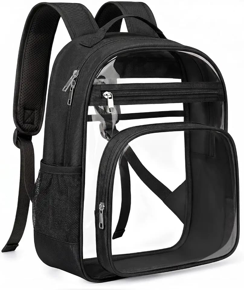 Clear Backpack for Girls Boys - Kids Clear Bookbag for Elementary School