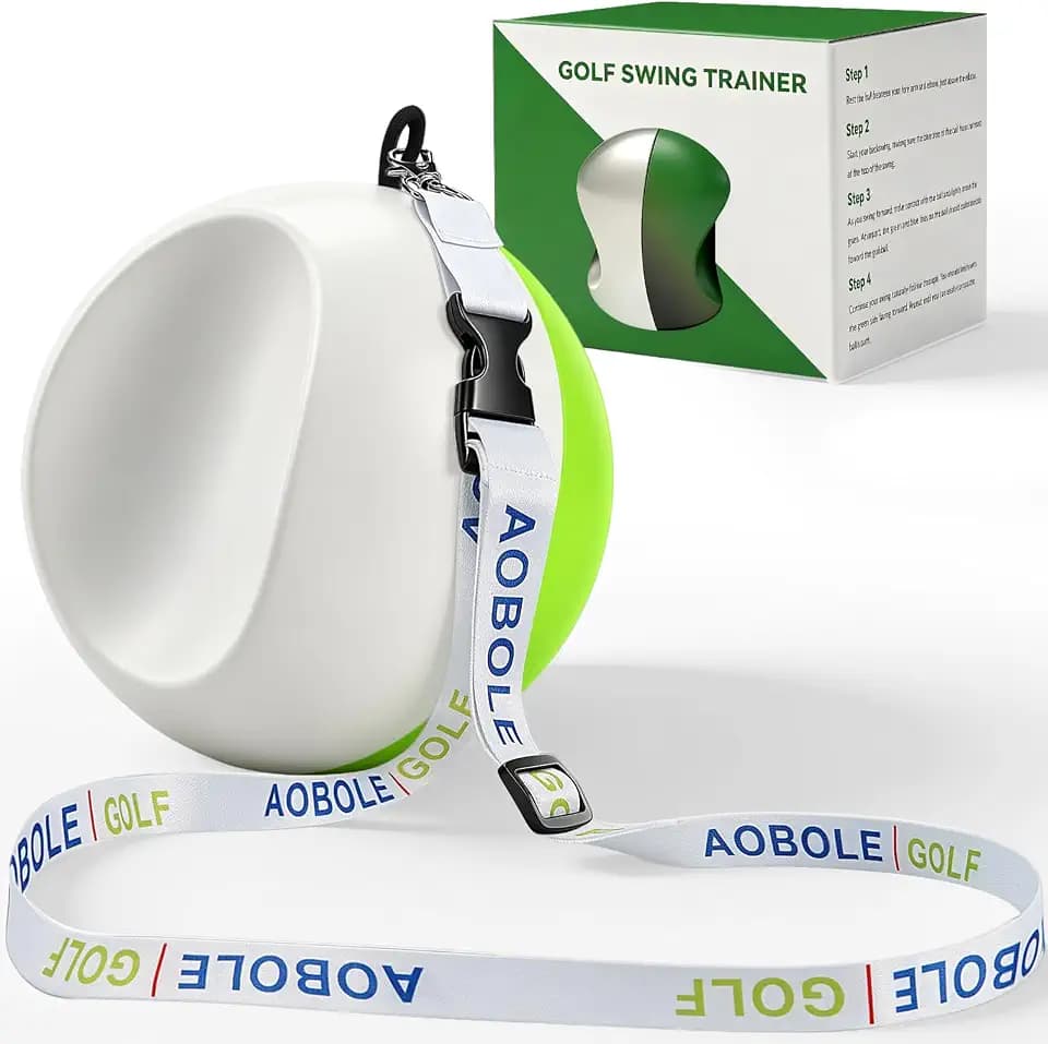 Golf Swing Trainer Ball, Forearm Connection Training Aid for Better Swing