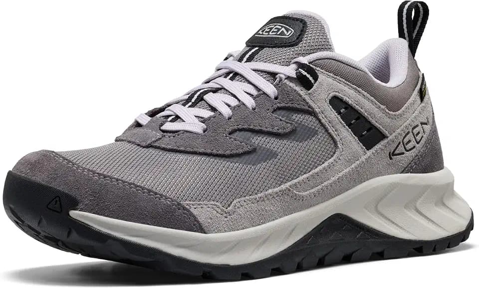 KEEN Women's Hightrail Low Height Durable Lightweight Breathable Leather Waterproof Hiking Shoes